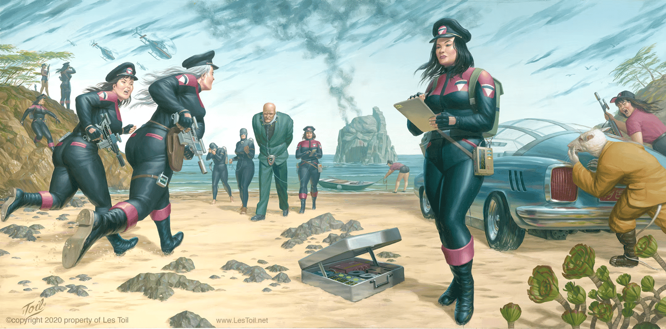 Agent Matsumura Collars the Worm by 