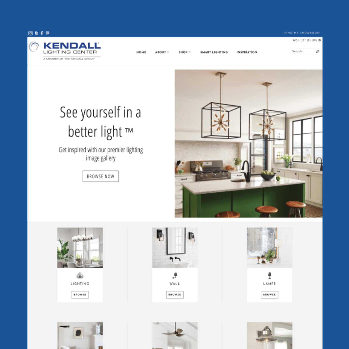 Kendall Lighting Home Page