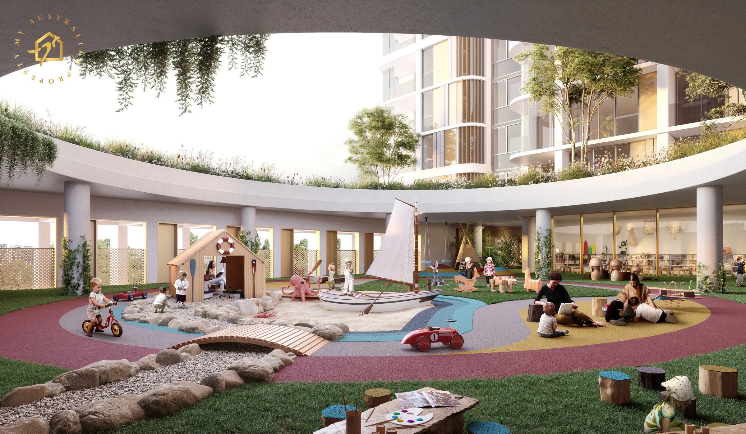 Trilogy, Macquarie Park. Ảnh: hồ sơ dự án NAC