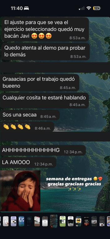 Testimonio WhatsApp 2