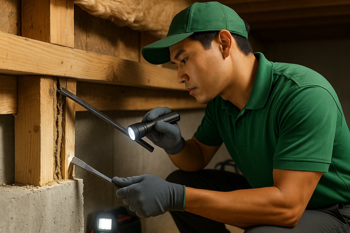 How to Identify a Termite Infestation