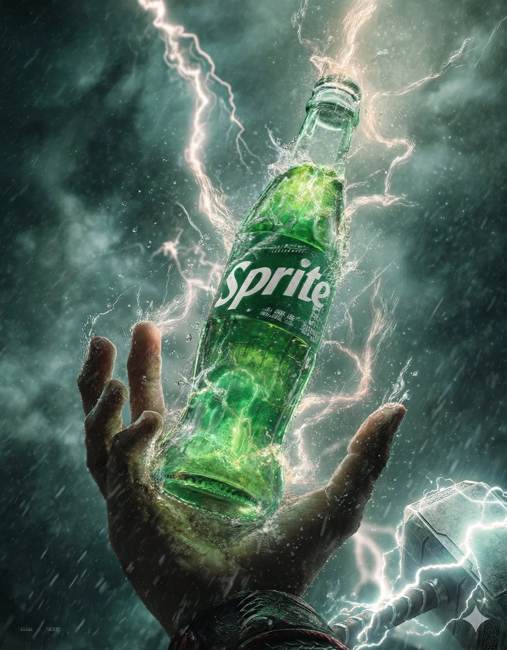 avengers softdrink advertisement - AI generated image using Nano Banana Pro prompt