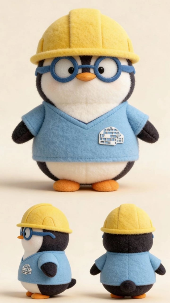 Collectible Art Toy Character Design Sheet