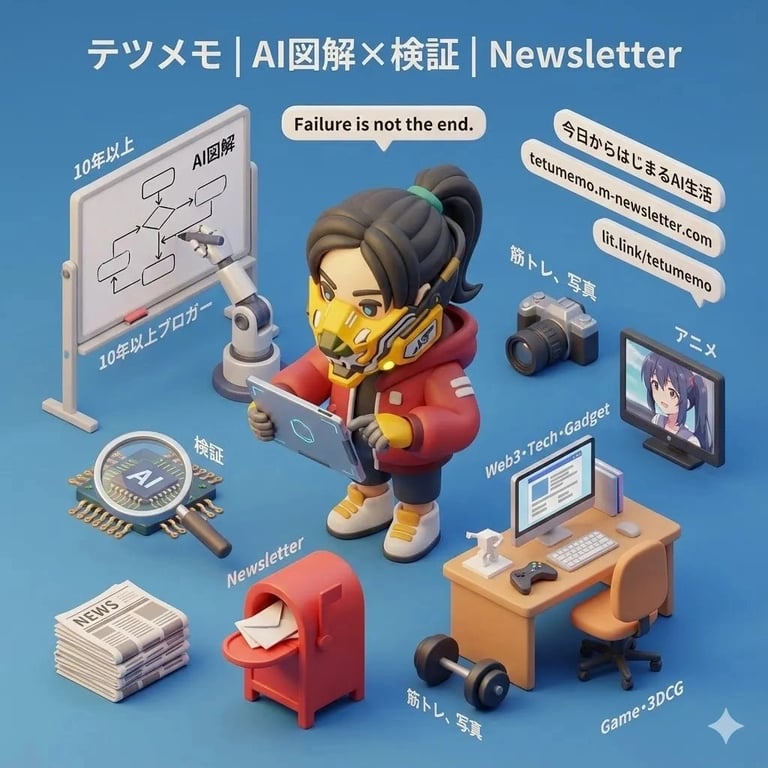 3D Cartoon Miniature Scene from Profile Image