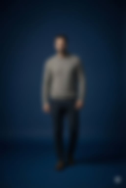 Studio portrait parameter-style prompt for a male subject - Blurred AI generated image using Nano Banana Pro prompt