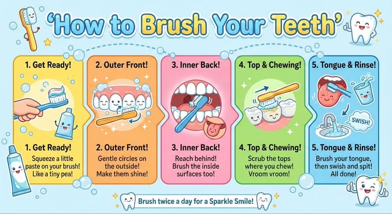 Kid-Friendly Routine Poster Prompt