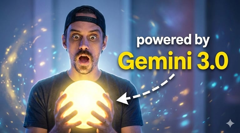 Youtube thumbnail with text and glowing effects