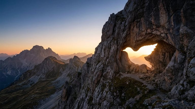 Cave Entrance Shape Prompt Template