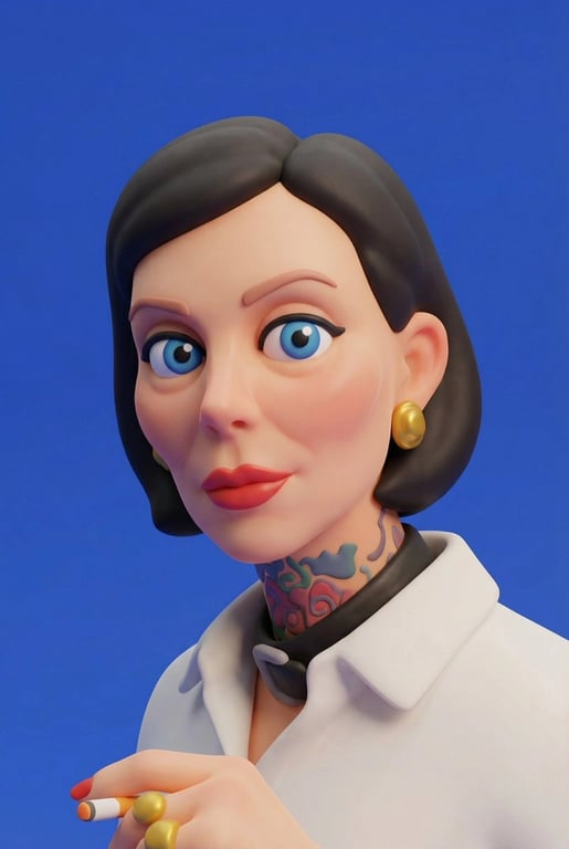 3D stylized character transformation prompt