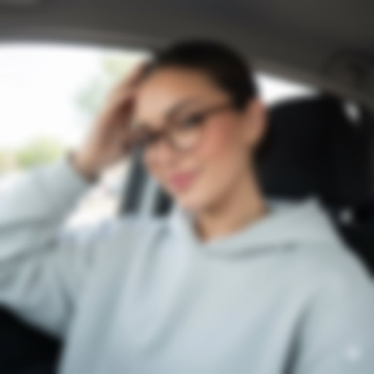 Detailed JSON Prompt for Car Selfie Portrait - Blurred AI generated image using Nano Banana Pro prompt
