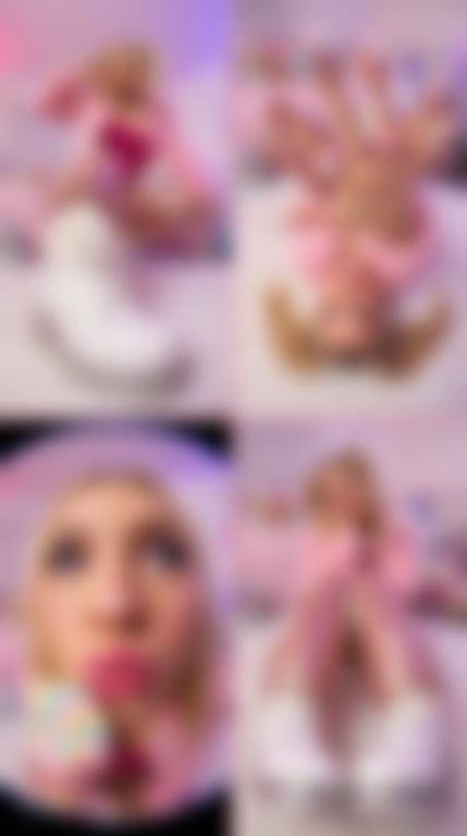 Y2K Kawaii Fashion Editorial Prompt - Blurred AI generated image using Nano Banana Pro prompt