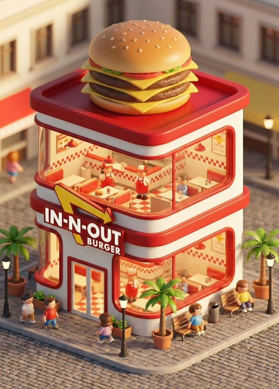 3D chibi concept store brand prompt