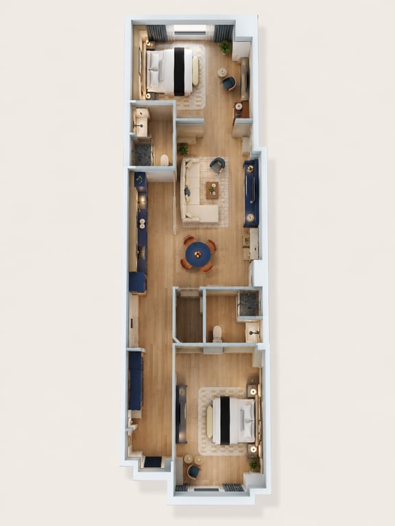 2 Bedroom Suite
