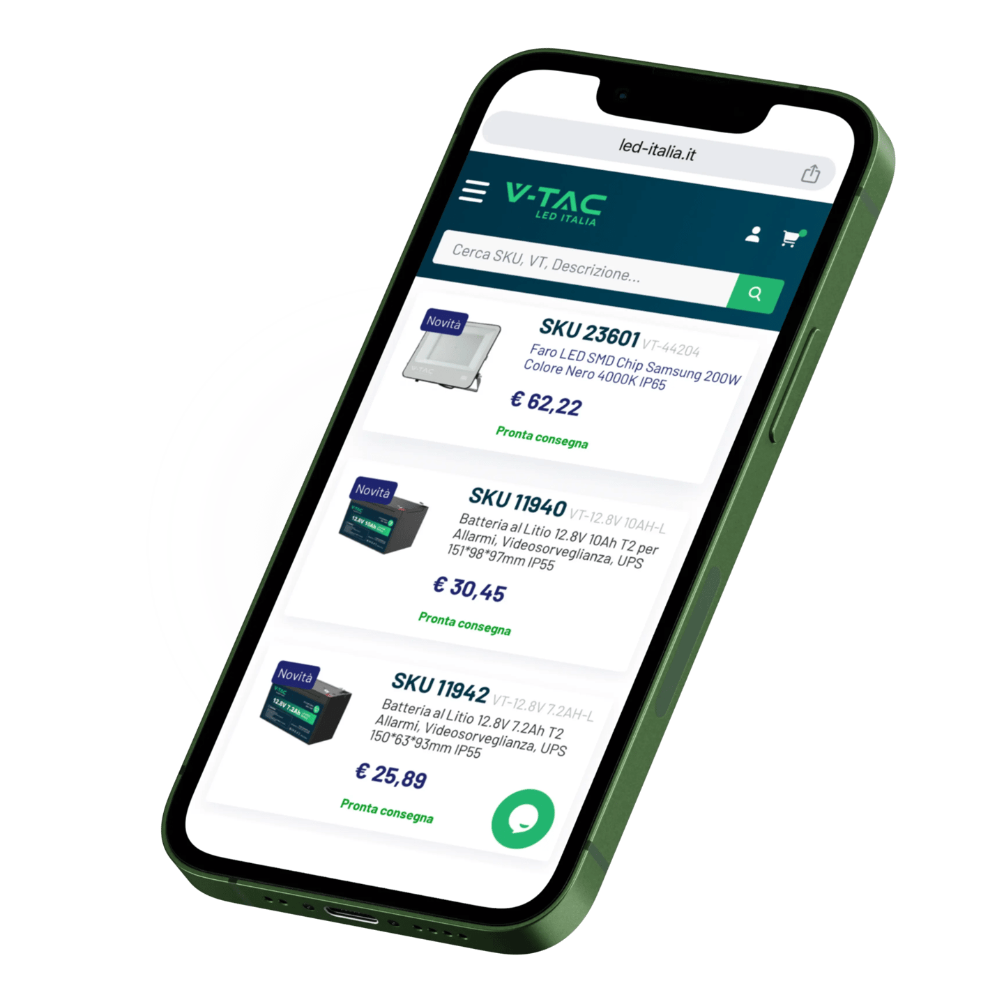 vtac led italia phone