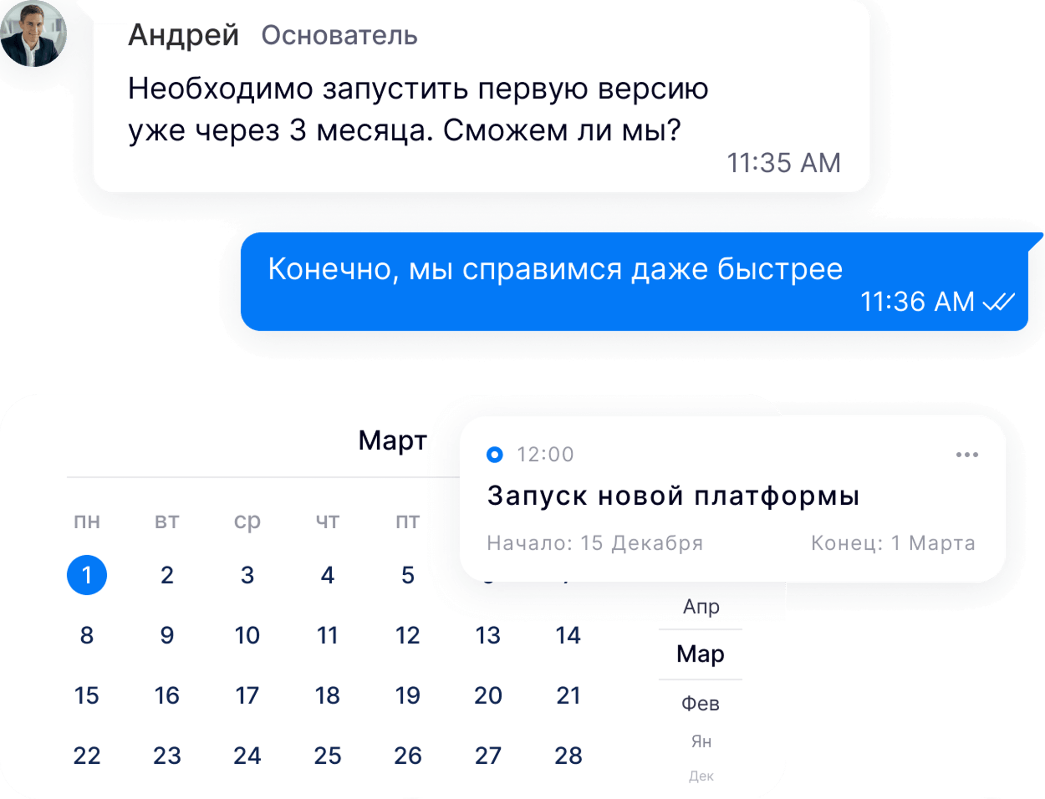 Скорость разработки решения