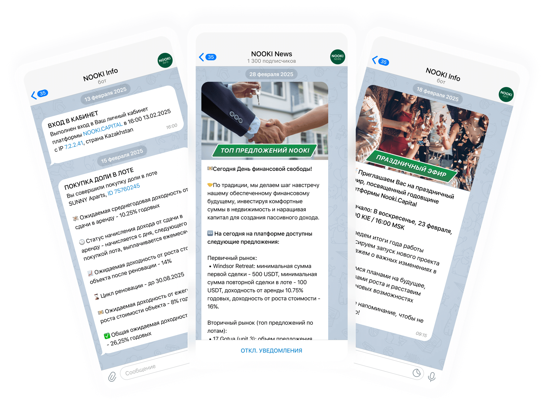 Витрина лотов с индивидуальным дизайном + Telegram bot 3