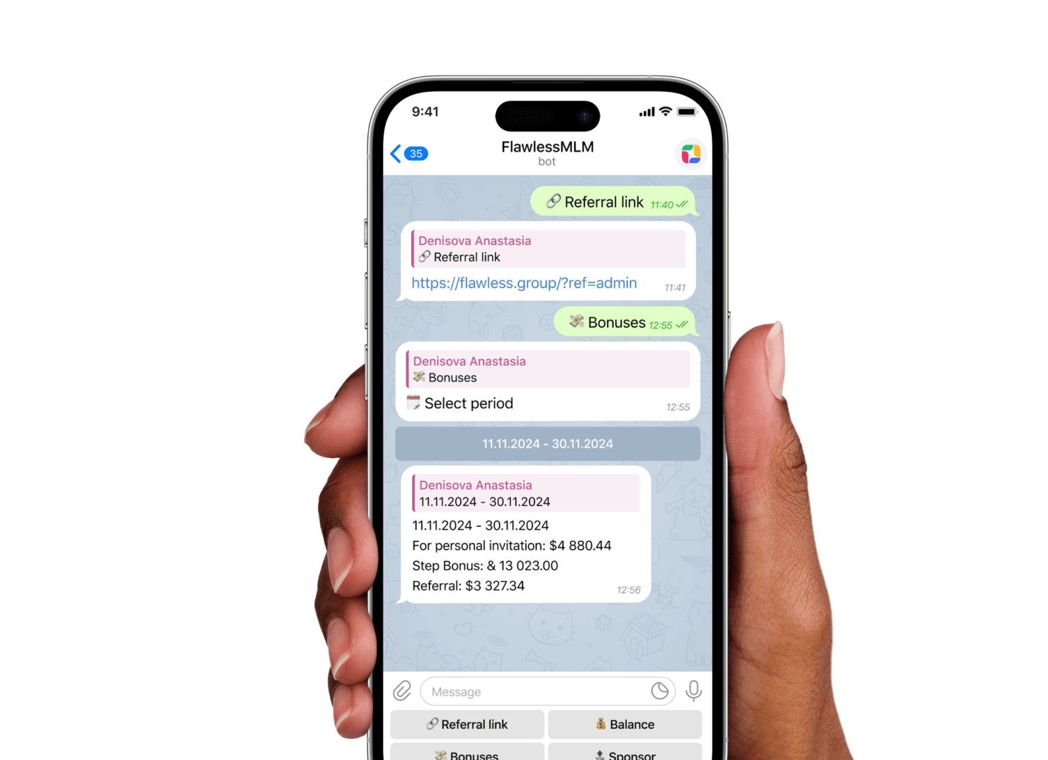 Conectar un bot de Telegram