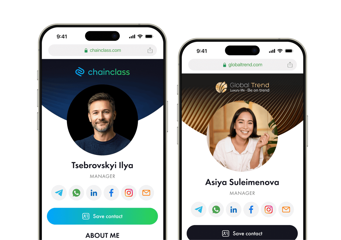 Personalisierte Mini-Landingpages