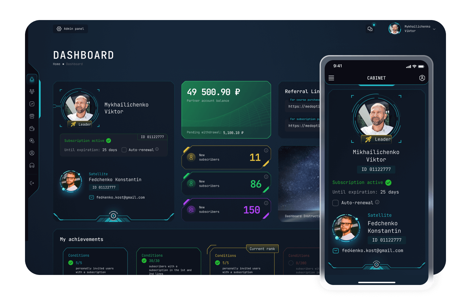 Create an MLM website