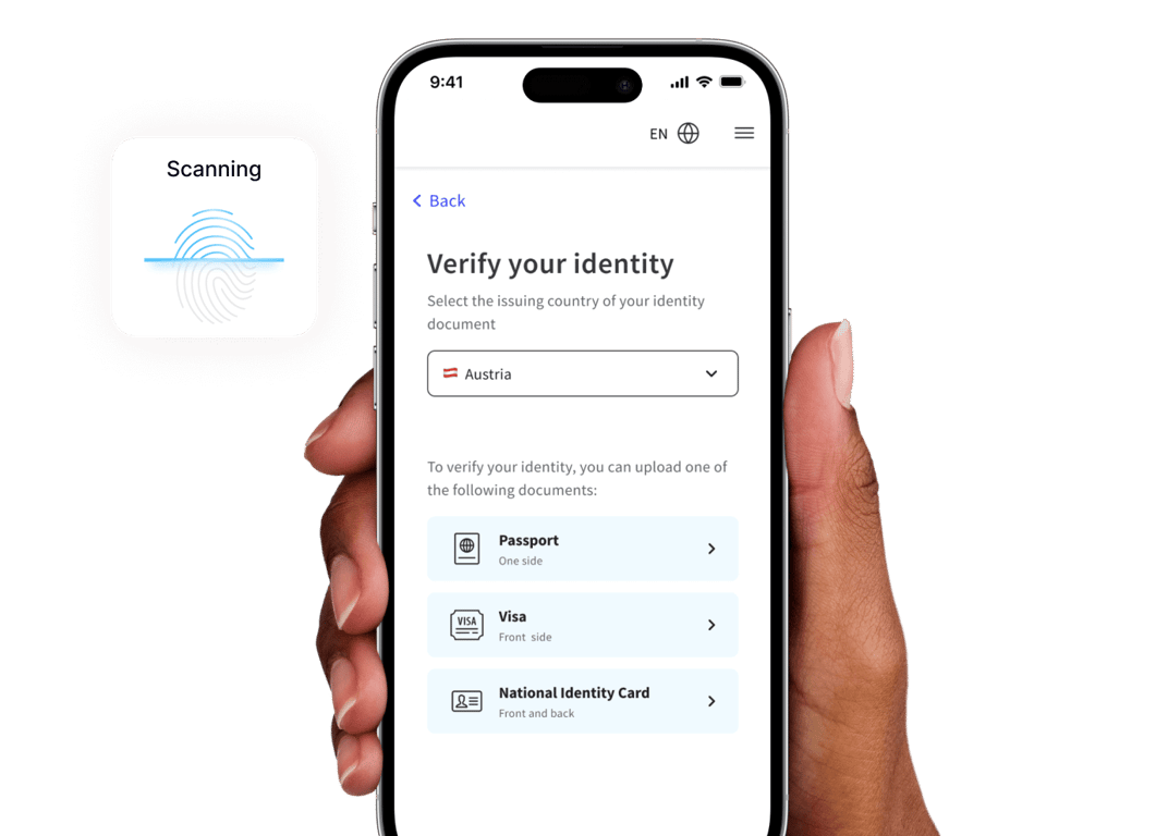 Сервіси підтвердження особи користувача (KYC)