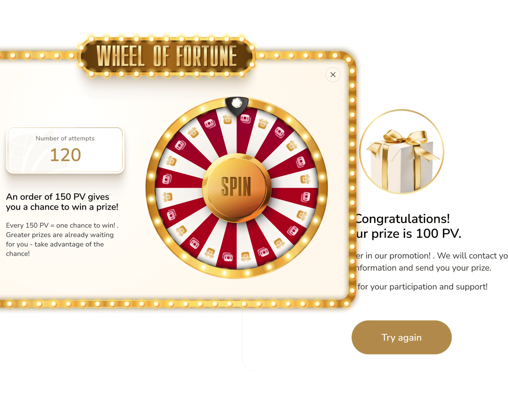 Launching promotions