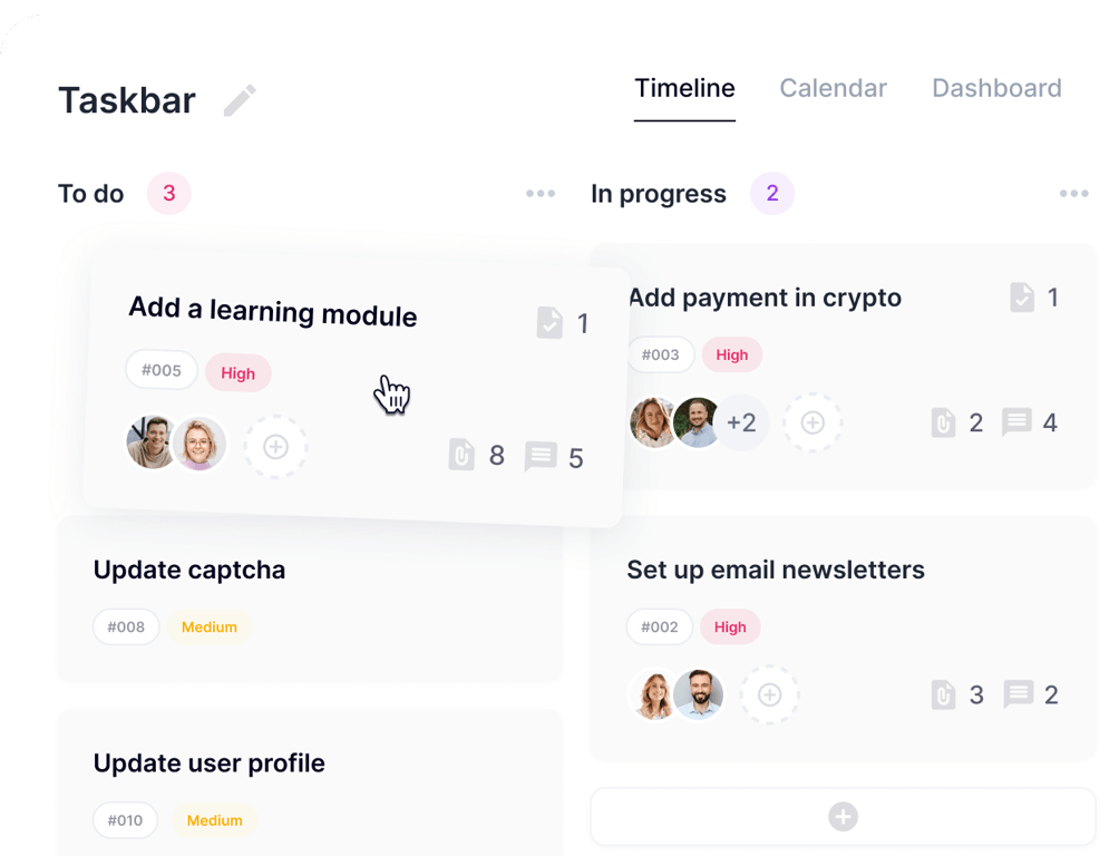 Apoyo a proyectos existentes