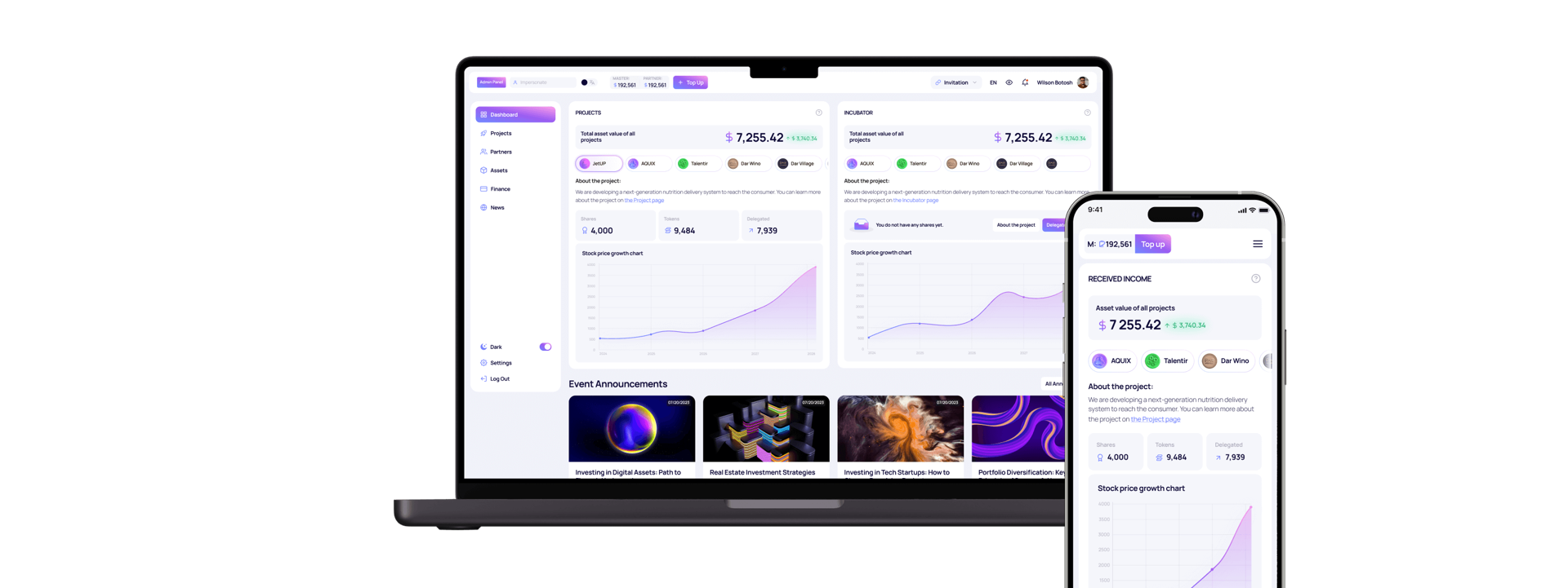 Development of CRM system
