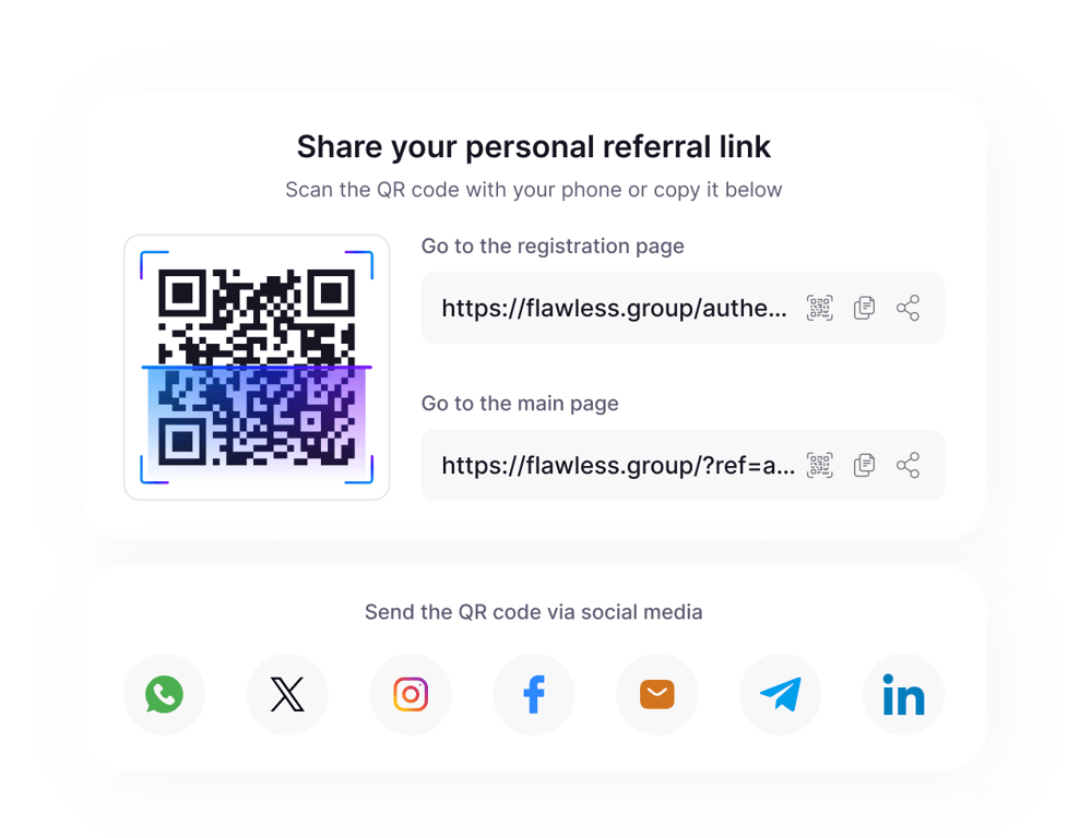 Referral links
