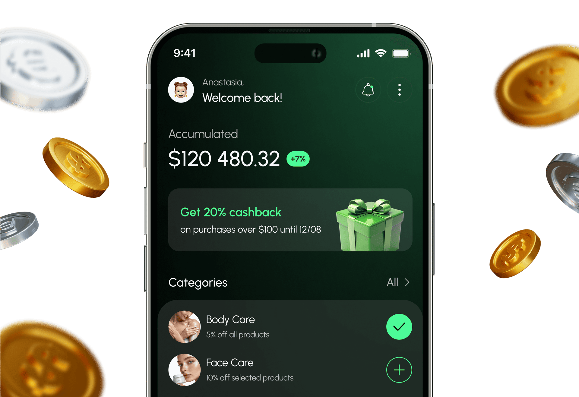 Creation of a cashback platform