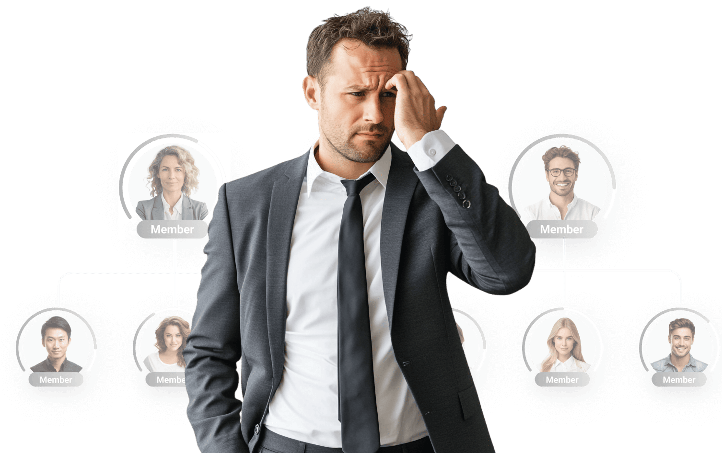 Niveles limitados de profundidad para recibir bonificaciones.