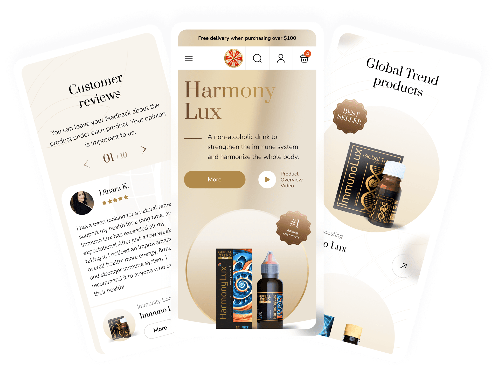 Магазин з індивідуальним дизайном + мобільний додаток 2