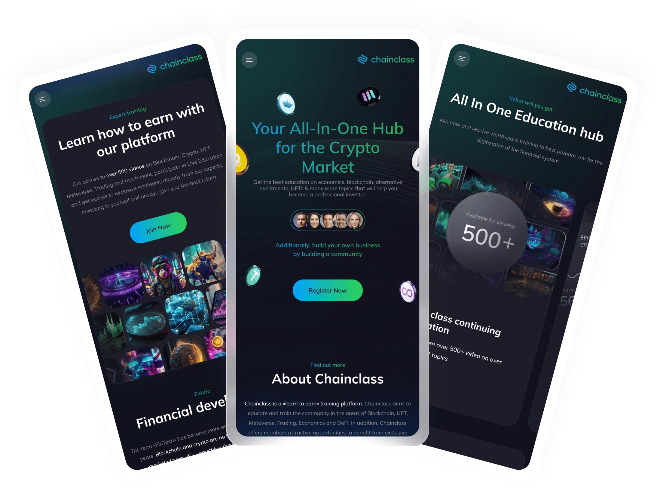 Landing page about the company and products + Telegram bot 2