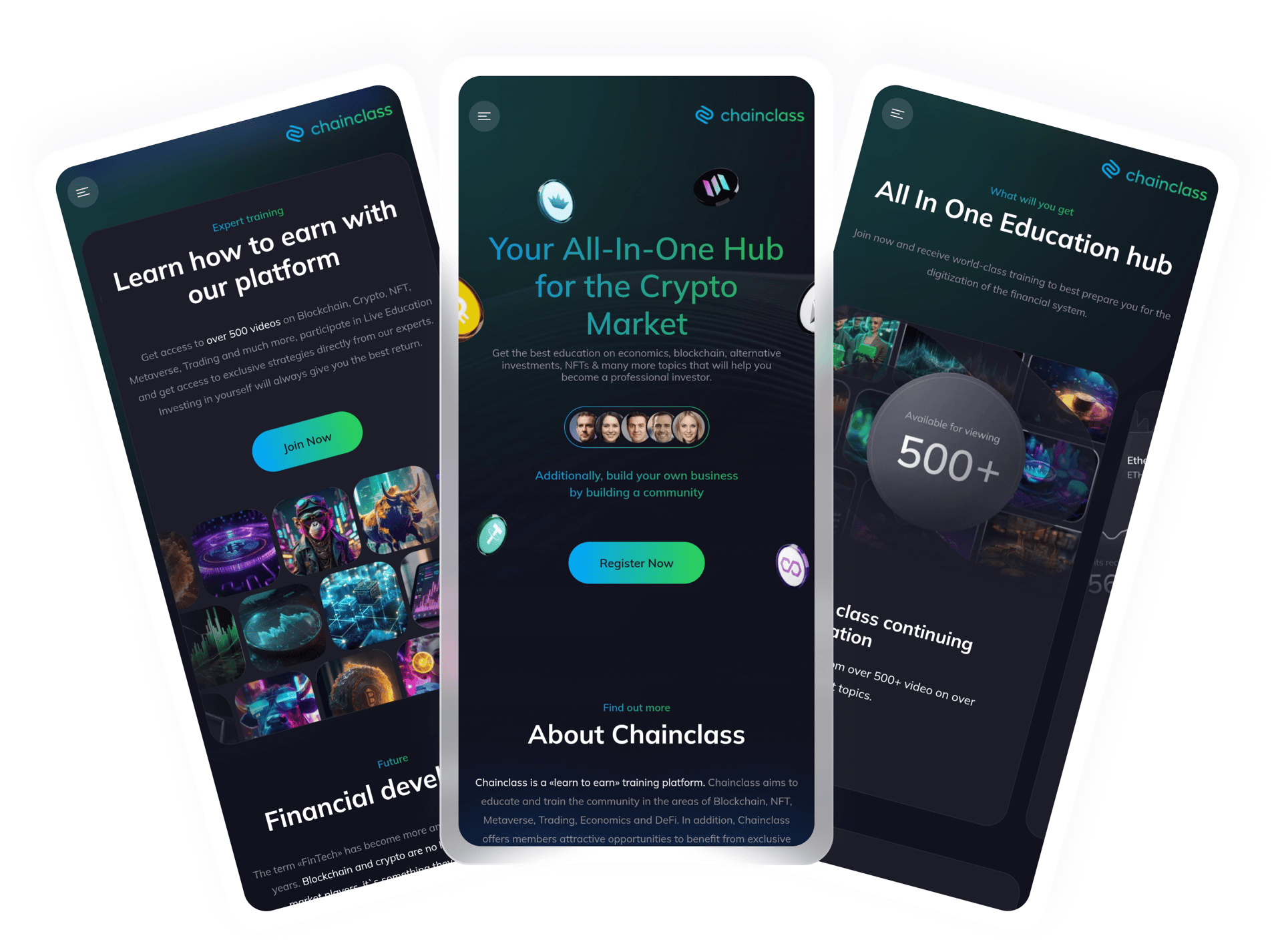 Лендінг про компанію та продукти + Telegram bot 2