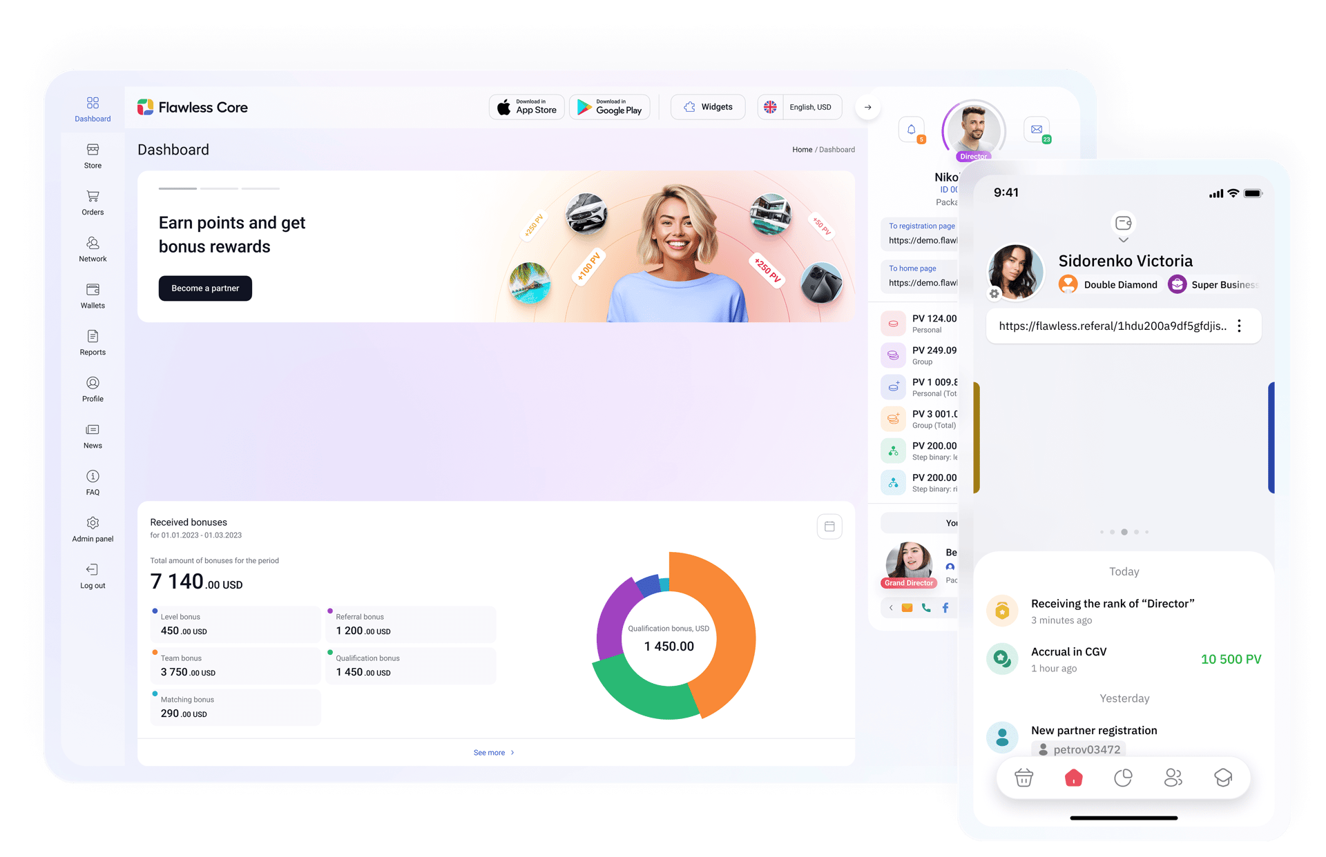 FlawlessMLM Platform