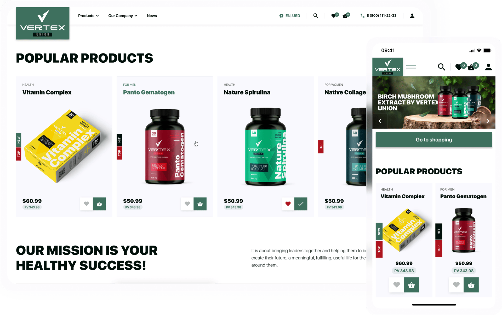 Un importante fabricante de productos de salud y belleza.