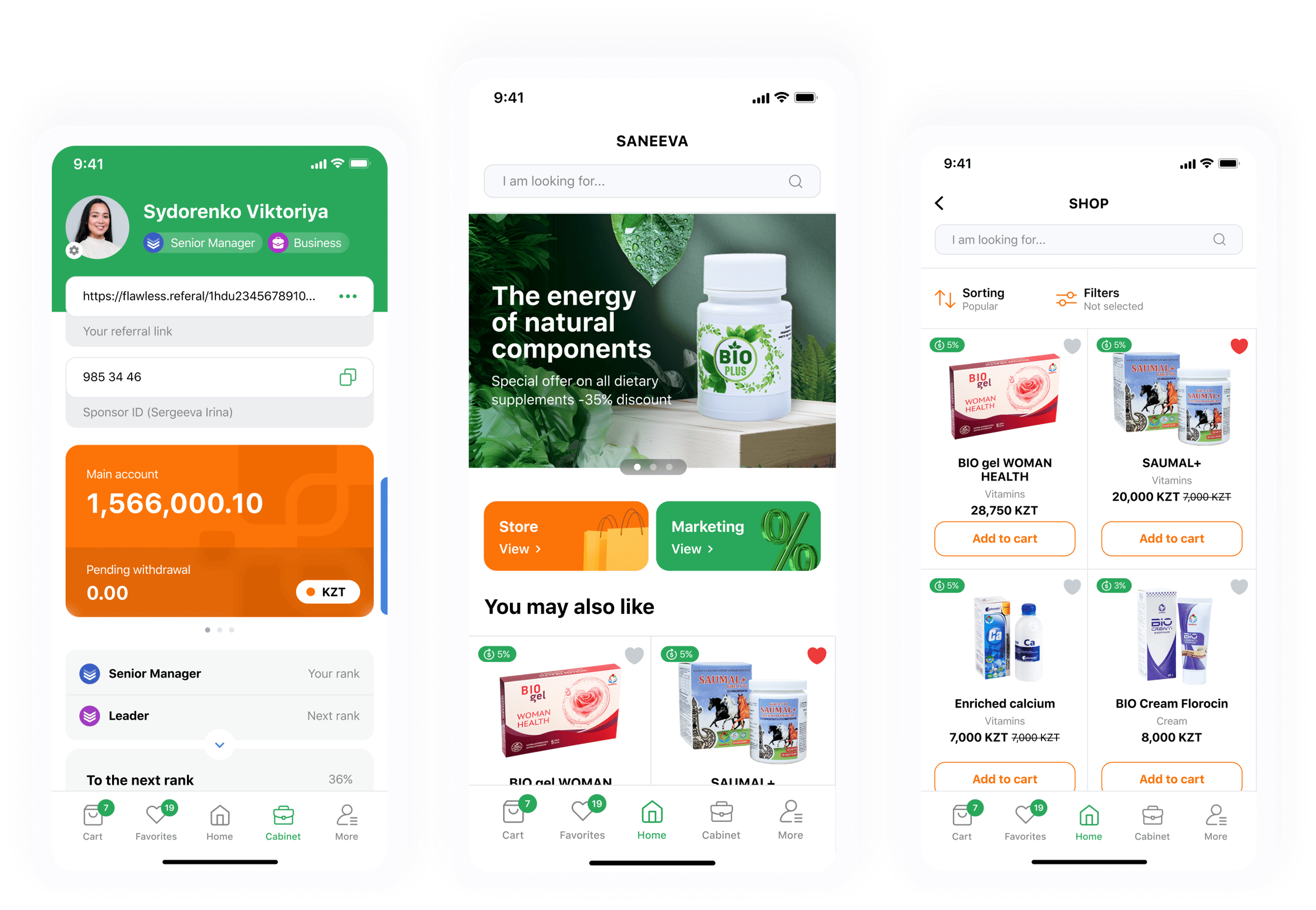 Mobile app for the commodity business in Kazakhstan