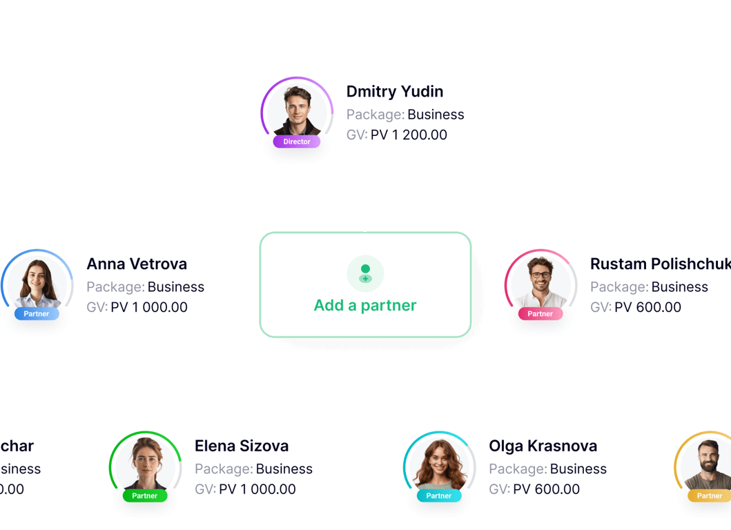 Estructura de socios