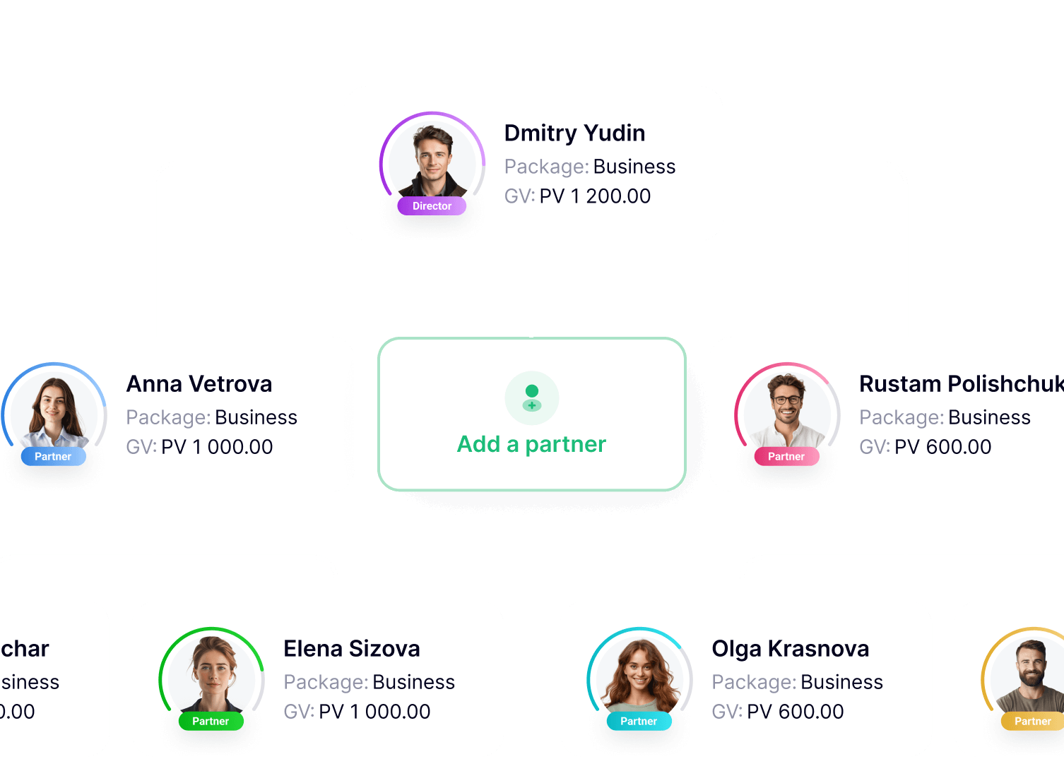 Estructura de socios