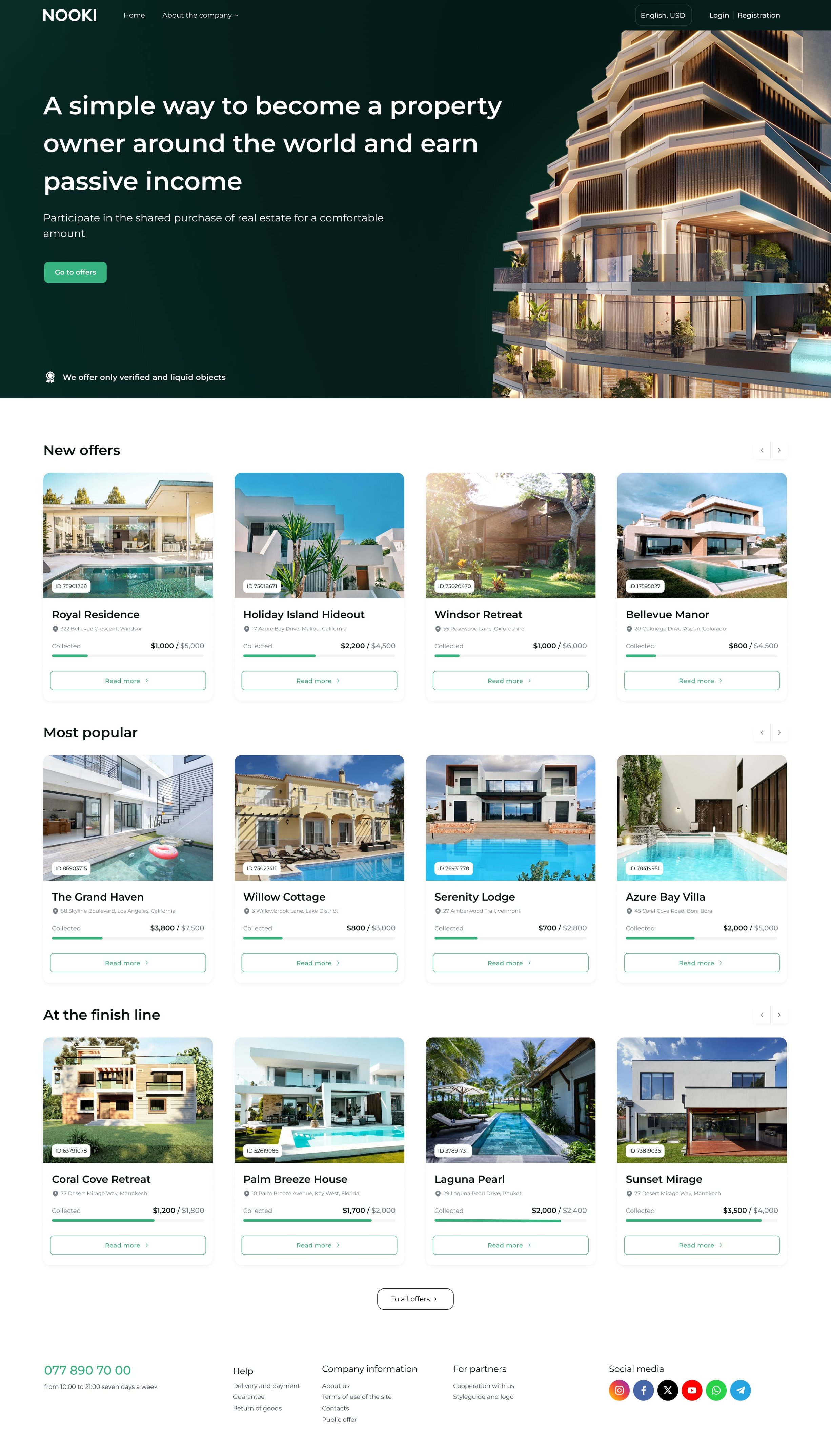 Schaufenster mit individueller Gestaltung von Losen + Telegram-Bot 1