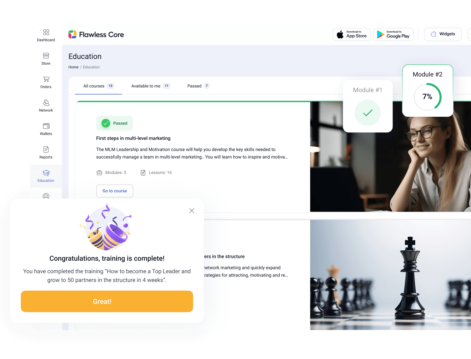 Automation of learning processes