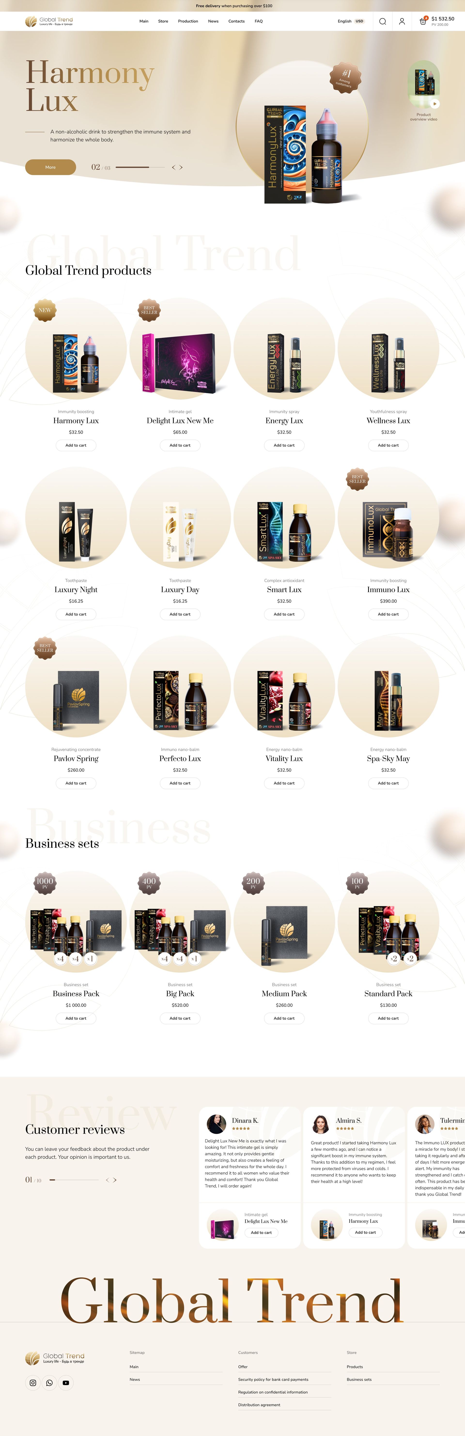 Магазин з індивідуальним дизайном + мобільний додаток 1