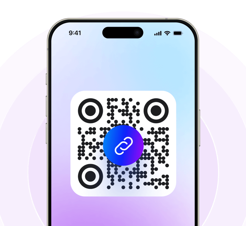 Делитесь с помощью QR-кода или NFC-карты