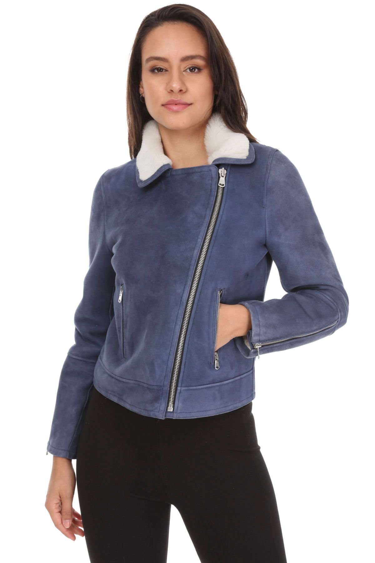 WOMAN BIKER JACKET