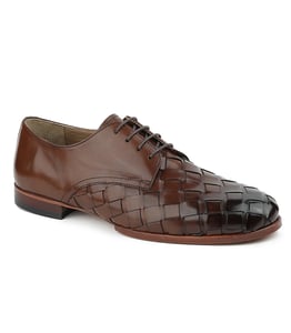 Elegant Woven Leather Gentlemen Formal Shoes - Quality Leather Product Manufactured By Ey Ayakkabicilik San Ic Ve Dis Tic As. Contact For B2B Orders.