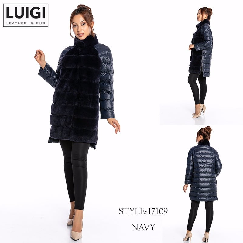 Precious Fur (Mink, Fox, Rabbit, Sable-Çinçilla Etc. (For Clothing) Women Jacket - Quality Leather Product Manufactured By Luigi Leather & Fur. Contact For B2B Orders.