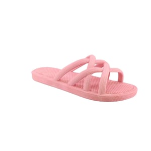 Stylish Cross Strap Synthetic Slippers - Quality Leather Product Manufactured By Gezer Ayakkabi Deri̇ San. Ve Ti̇c. A.ş.. Contact For B2B Orders.