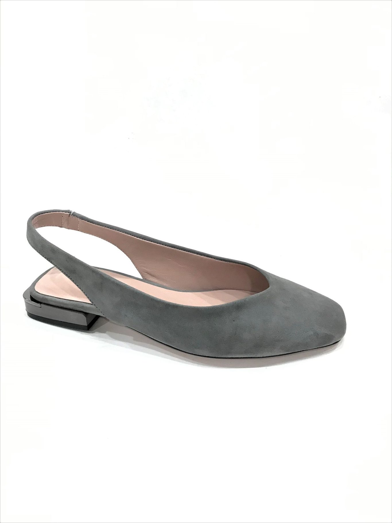 grey suede comfortable women sandals