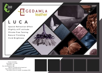 Luca Leder Brechungseffekt Natürliches Finish Für Mode - Qualitatives Lederprodukt Hergestellt Von Özküplemez Deri̇ Ve Tarim San. Ti̇c. Ltd. Sti̇.. Kontakt Für B2B-Bestellungen.