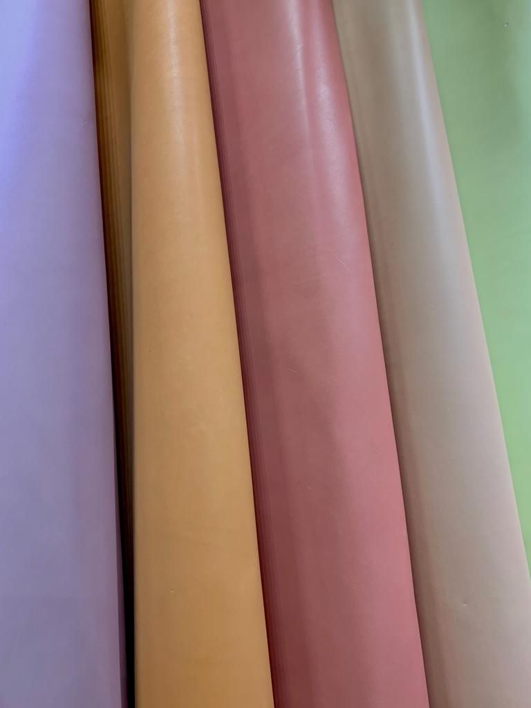 Edles Boxcalf Rindsleder In Pastelltönen - Qualitatives Lederprodukt Hergestellt Von Çalışganlar Deri Kimya Tekstil İnş. San. Ve Tic. Ltd. Şti.. Kontakt Für B2B-Bestellungen.