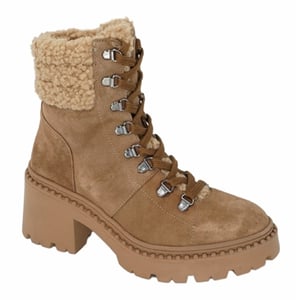 Chic Suede Leather Boots Chunky Sole Comfort - Quality Leather Product Manufactured By Safir Taban Ve Ayakkabı San. Tic. Ltd. Şti.. Contact For B2B Orders.